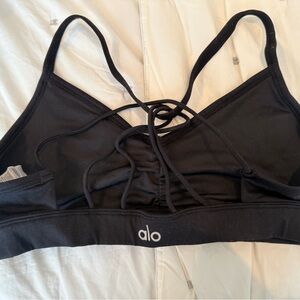 ALO Yoga Black Sports Bra